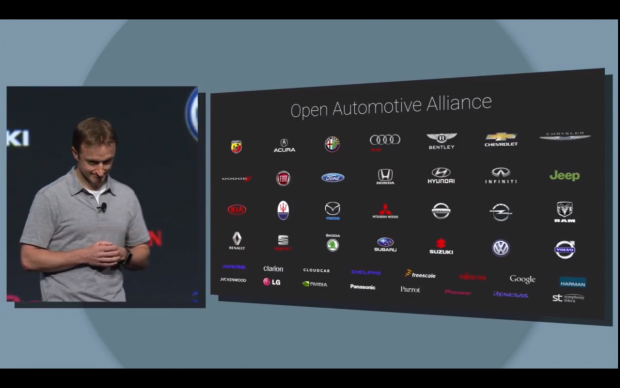 Android Auto auf der Google I/O (Bild: Andreas Sebayang/Golem.de)